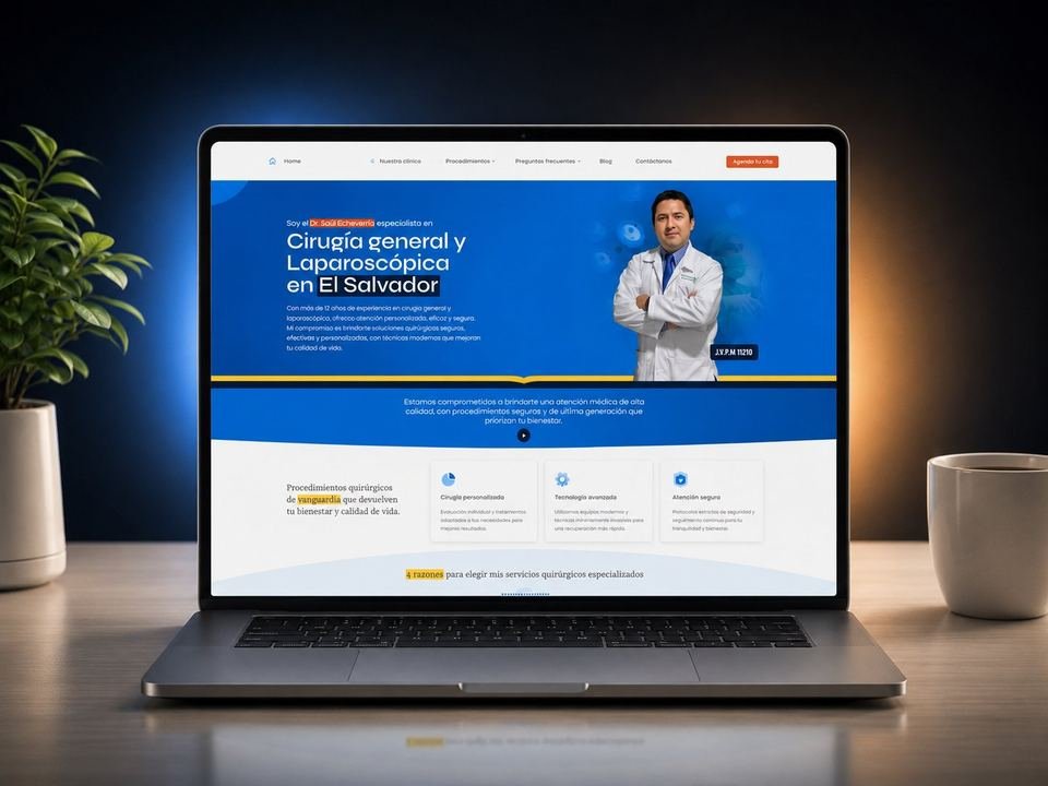 Web del Dr. Saúl Echeverría
