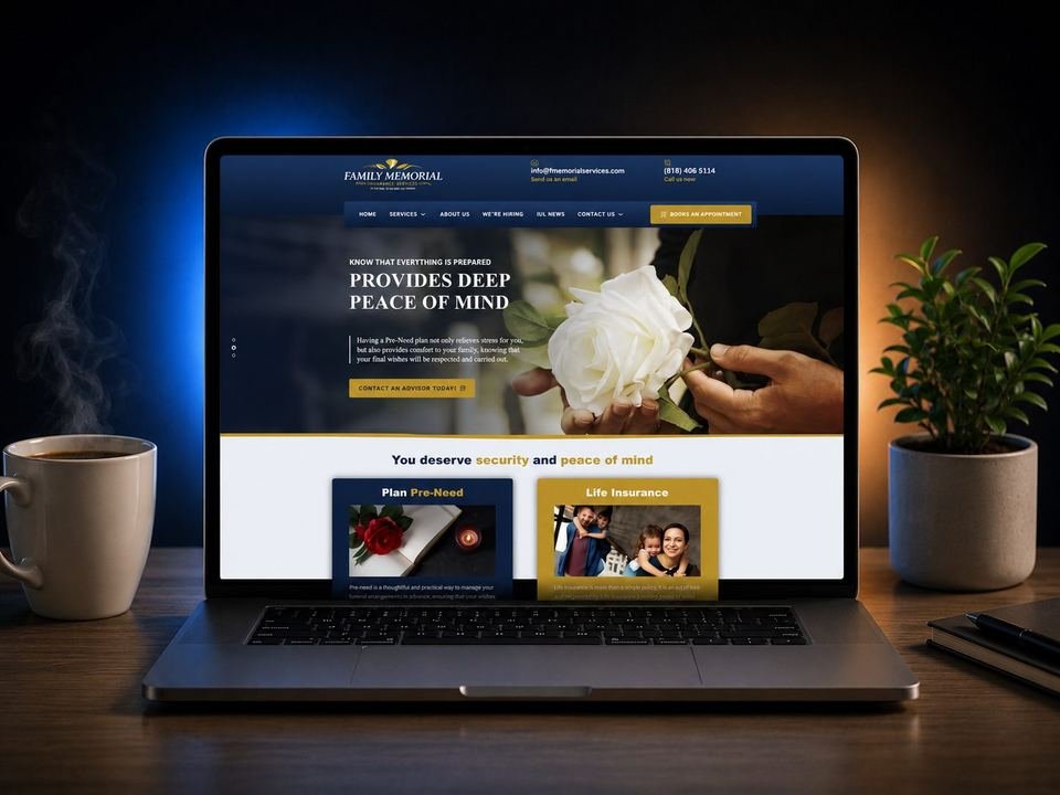 Sitio de Family Memorial Insurance Services